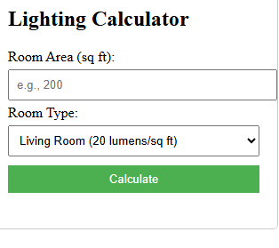 Lighting Calculator