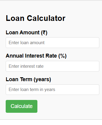 Loan Calculator