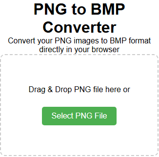 PNG to BMP Converter