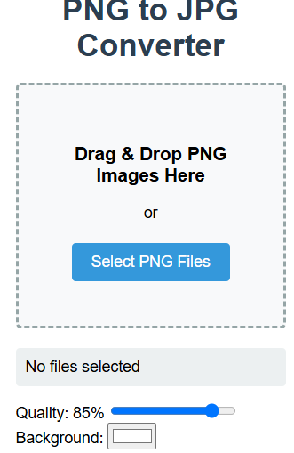 PNG to JPG Converter