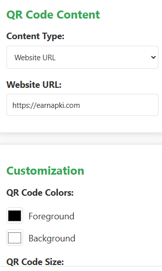 QR Code Generator