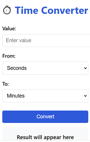 Time Converter