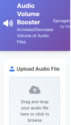 Audio Volume Booster