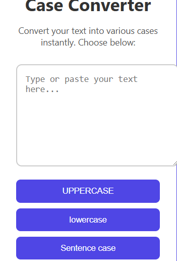 Case Converter