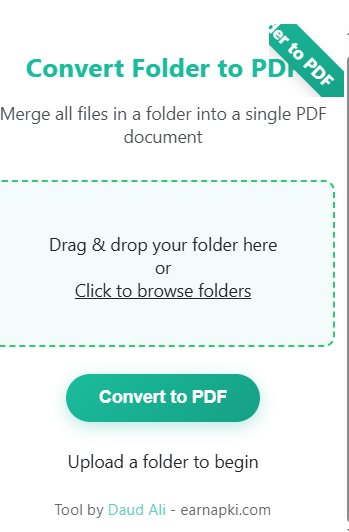 Convert Folder to PDF