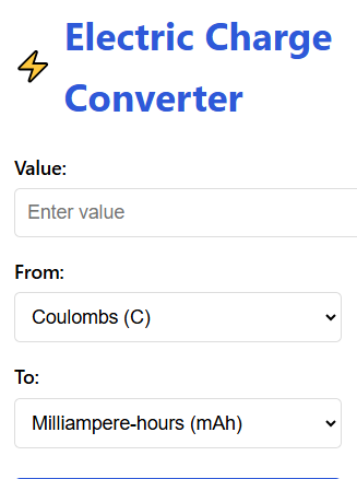 Charge Converter