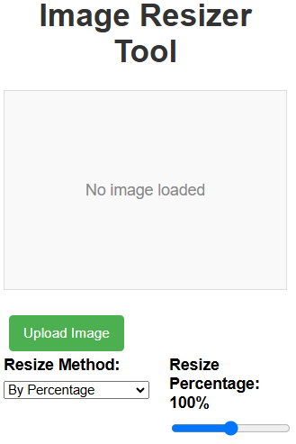 Image Resizer Tool