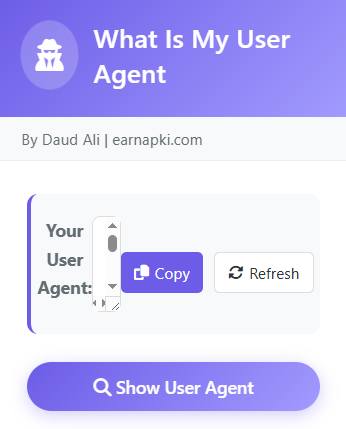 What Is My User Agent