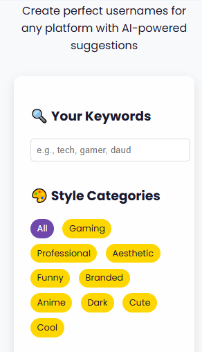 Username Generator