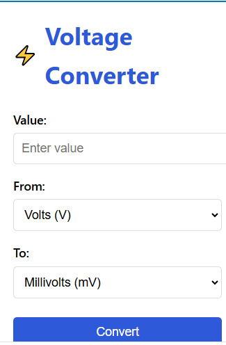 Voltage Converter