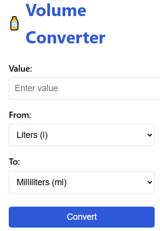 Volume Converter