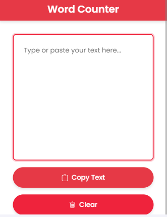 Word Counter