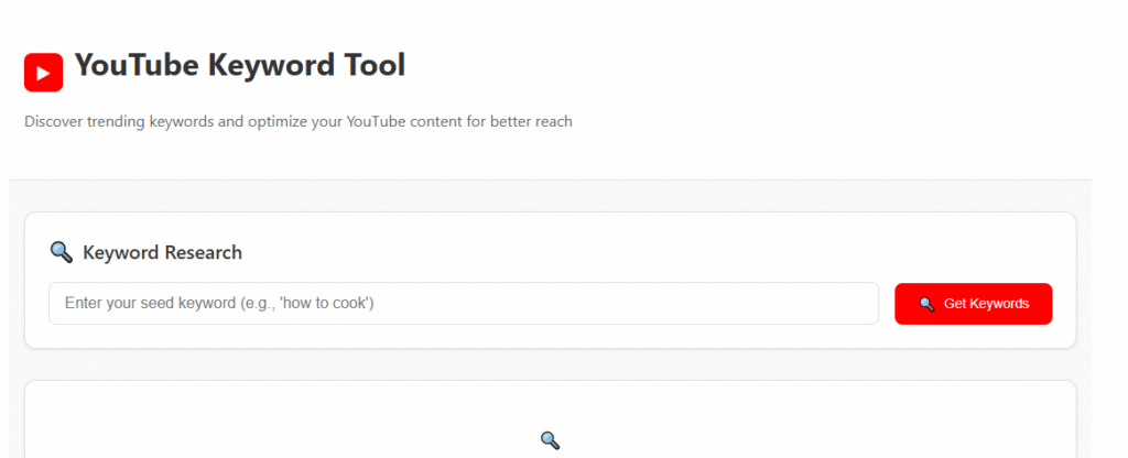 YouTube Keyword Tool