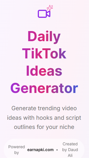 TikTok Ideas Generator