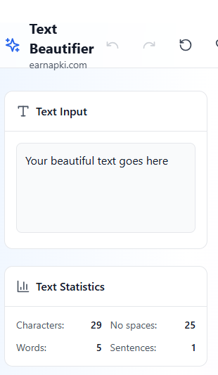 Text Beautifier