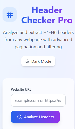 Header Checker 