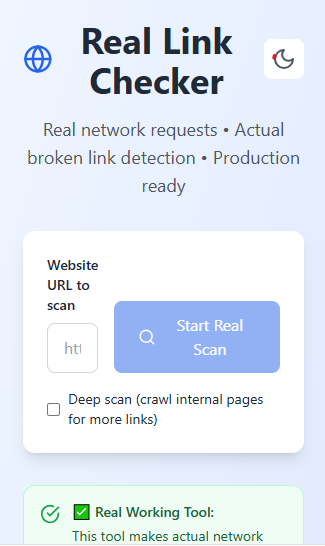 Broken Link Checker