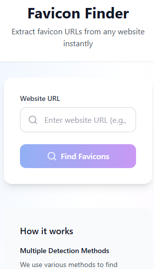 Favicon Finder