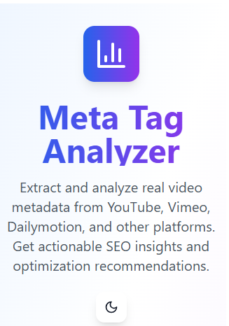 Meta Tag Analyzer