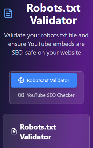 Robots.txt Validator YouTube